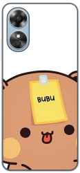 Husa compatibila cu Oppo A17 Silicon Gel Tpu Model Bubu 