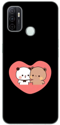 Husa compatibila cu Oppo A53 Silicon Gel Tpu Model Bubu Dudu In Heart 