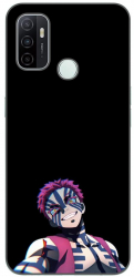 Husa compatibila cu Oppo A53 Silicon Gel Tpu Model Demon Slayer Akaza 