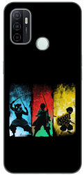 Husa compatibila cu Oppo A53 Silicon Gel Tpu Model Demon Slayer Team 