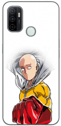 Husa compatibila cu Oppo A53 Silicon Gel Tpu Model One Punch Man Saitama 