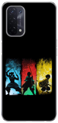 Husa compatibila cu Oppo A54 5G A74 5G Silicon Gel Tpu Model Demon Slayer Team 
