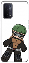 Husa compatibila cu Oppo A54 5G A74 5G Silicon Gel Tpu Model One Punch Man Mumen Rider 