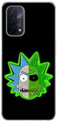 Husa compatibila cu Oppo A54 5G A74 5G Silicon Gel Tpu Model Rick And Morty Alien 