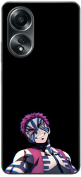 Husa compatibila cu Oppo A58 4G Silicon Gel Tpu Model Demon Slayer Akaza 