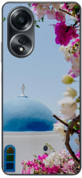 Husa compatibila cu Oppo A58 4G Silicon Gel Tpu Model Grecia Santorini 