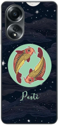 Husa compatibila cu Oppo A58 4G Silicon Gel Tpu Model Horoscop Pesti 