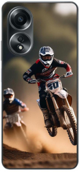 Husa compatibila cu Oppo A58 4G Silicon Gel Tpu Model Motocross 