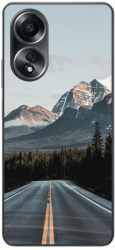 Husa compatibila cu Oppo A58 4G Silicon Gel Tpu Model Mountain Road 