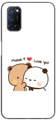 Husa compatibila cu Oppo A72 Silicon Gel Tpu Model Bubu Dudu Muaah Love You 