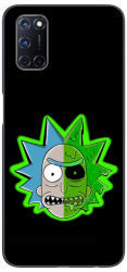 Husa compatibila cu Oppo A72 Silicon Gel Tpu Model Rick And Morty Alien 