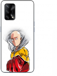 Husa compatibila cu Oppo A74 4G Silicon Gel Tpu Model One Punch Man Saitama 
