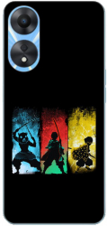 Husa compatibila cu Oppo A78 4G CPH2565 Silicon Gel Tpu Model Demon Slayer Team 
