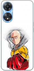 Husa compatibila cu Oppo A78 4G CPH2565 Silicon Gel Tpu Model One Punch Man Saitama