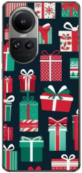 Husa compatibila cu Oppo Reno10 5G Silicon Gel Tpu Model Cadouri Craciun Pattern 