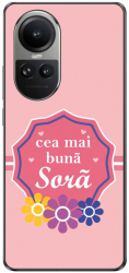 Husa compatibila cu Oppo Reno10 5G Silicon Gel Tpu Model Cea Mai Buna Sora 