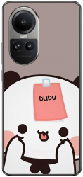 Husa compatibila cu Oppo Reno10 5G Silicon Gel Tpu Model Dudu 