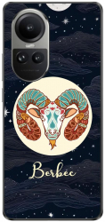 Husa compatibila cu Oppo Reno10 5G Silicon Gel Tpu Model Horoscop Berbec 