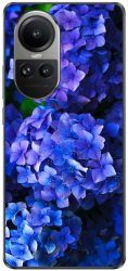 Husa compatibila cu Oppo Reno10 5G Silicon Gel Tpu Model Hortensii 