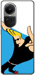 Husa compatibila cu Oppo Reno10 5G Silicon Gel Tpu Model Johnny Bravo 