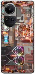 Husa compatibila cu Oppo Reno10 5G Silicon Gel Tpu Model Motherboard 