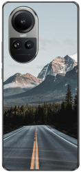 Husa compatibila cu Oppo Reno10 5G Silicon Gel Tpu Model Mountain Road 