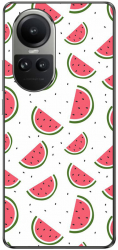 Husa compatibila cu Oppo Reno10 5G Silicon Gel Tpu Model Watermelons Pattern 