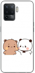 Husa compatibila cu Oppo Reno5 Lite Silicon Gel Tpu Model Bubu Dudu Fight 