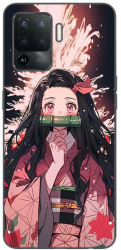 Husa compatibila cu Oppo Reno5 Lite Silicon Gel Tpu Model Demon Slayer Nezuko 
