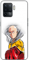 Husa compatibila cu Oppo Reno5 Lite Silicon Gel Tpu Model One Punch Man Saitama