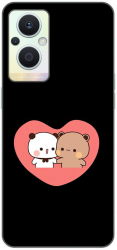 Husa compatibila cu Oppo Reno7 Lite Silicon Gel Tpu Model Bubu Dudu In Heart 