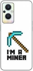Husa compatibila cu Oppo Reno7 Lite Silicon Gel Tpu Model Minecraft Miner 