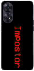 Husa compatibila cu Oppo Reno8 T 4G Silicon Gel Tpu Model Among Us Impostor 