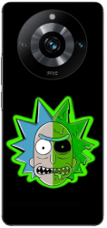 Husa compatibila cu Realme 11 Pro/ Pro + Silicon Gel Tpu Model Rick And Morty Alien 