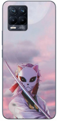 Husa compatibila cu Realme 8 Pro Silicon Gel Tpu Model Demon Slayer Sabito 