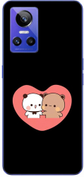 Husa compatibila cu Realme GT Neo 3 Silicon Gel Tpu Model Bubu Dudu In Heart 