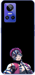 Husa compatibila cu Realme GT Neo 3 Silicon Gel Tpu Model Demon Slayer Akaza 