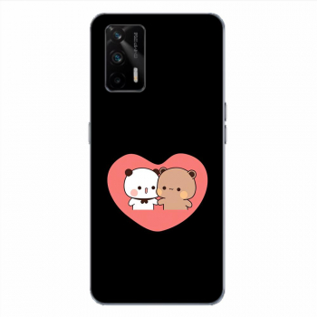 Husa compatibila cu Realme GT Silicon Gel Tpu Model Bubu Dudu In Heart 