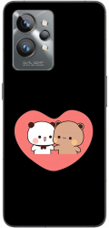Husa compatibila cu Realme GT2 Pro Silicon Gel Tpu Model Bubu Dudu In Heart 