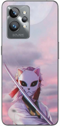 Husa compatibila cu Realme GT2 Pro Silicon Gel Tpu Model Demon Slayer Sabito 