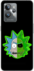 Husa compatibila cu Realme GT2 Pro Silicon Gel Tpu Model Rick And Morty Alien 