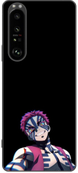Husa compatibila cu Sony Xperia 1 III Silicon Gel Tpu Model Demon Slayer Akaza 