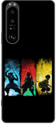 Husa compatibila cu Sony Xperia 1 III Silicon Gel Tpu Model Demon Slayer Team 