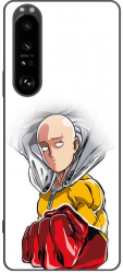 Husa compatibila cu Sony Xperia 1 III Silicon Gel Tpu Model One Punch Man Saitama 
