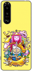 Husa compatibila cu Sony Xperia 5 III Silicon Gel Tpu Model Adventure Time Poster 