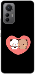 Husa compatibila cu Xiaomi 12 Lite Silicon Gel Tpu Model Bubu Dudu In Heart 