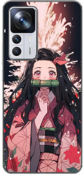 Husa compatibila cu Xiaomi 12T 12T Pro Silicon Gel Tpu Model Demon Slayer Nezuko 