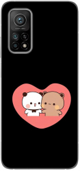 Husa compatibila cu Xiaomi Mi 10T Pro 5G Silicon Gel Tpu Model Bubu Dudu In Heart 