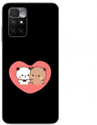Husa compatibila cu Xiaomi Redmi 10 Silicon Gel Tpu Model Bubu Dudu In Heart 