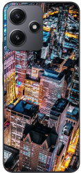 Husa compatibila cu Xiaomi Redmi 12 5G Silicon Gel Tpu Model Night City 